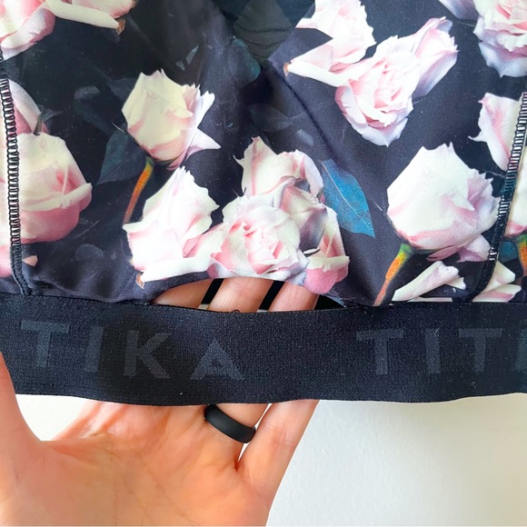 Titika Rosa Print Sports Bra size 4 - Picture 2 of 5